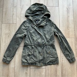 Forever 21 Olive Green Parka Jacket
